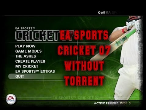 ea sports cricket 2007 ps2 free download torrent